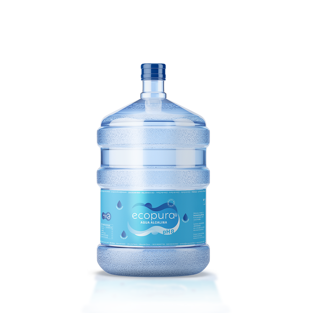 Recarga 10 lts agua purificada