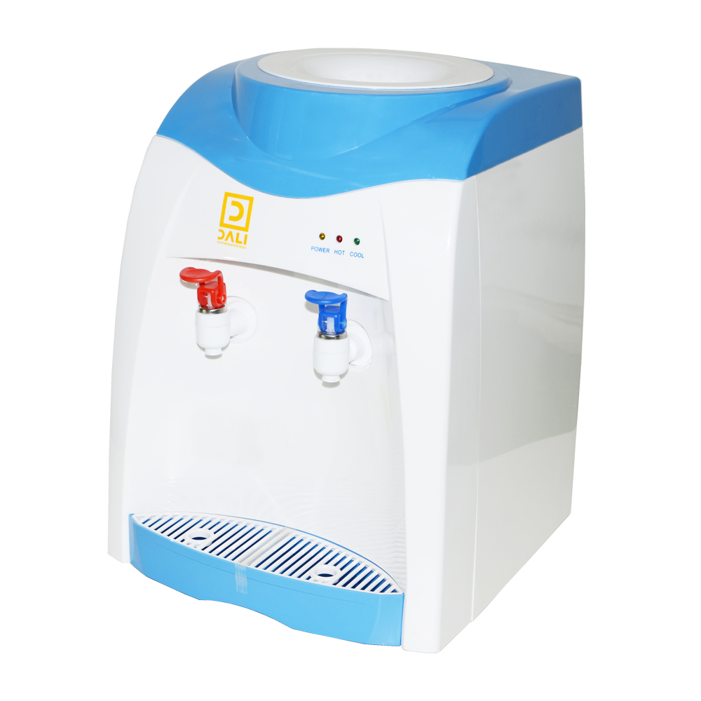 Dispensador sobremesa ventilador bicolor